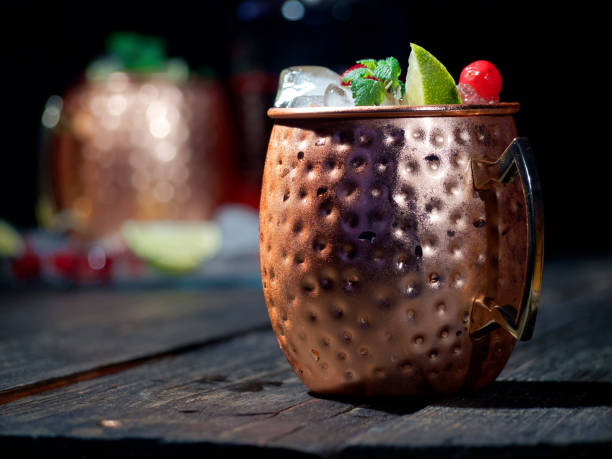 istock Cranberry pomegranate Moscow mule 1135059138