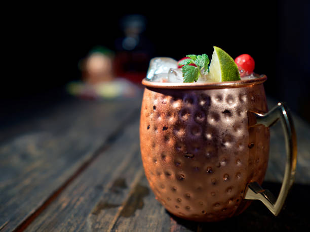 istock Cranberry pomegranate Moscow mule 1135059244