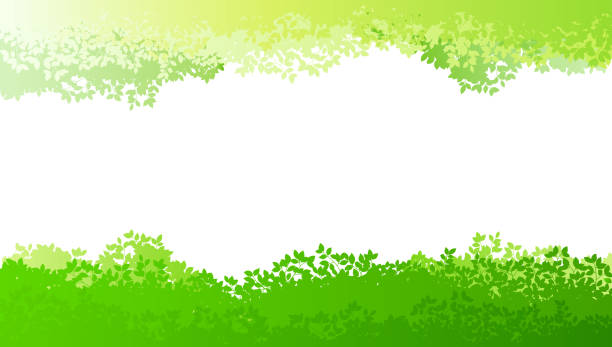 フレッシュグリーンイメージの背景素材 - landscape green tree leaf点のイラスト素材／クリップアート素材／マンガ素材／アイコン素材
