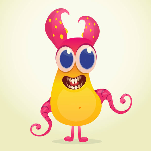 160+ Yellow Monster With Tentacles Stock Photos, Pictures & Royalty ...