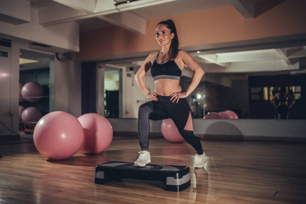 istock Fit woman training in gym 1135062072