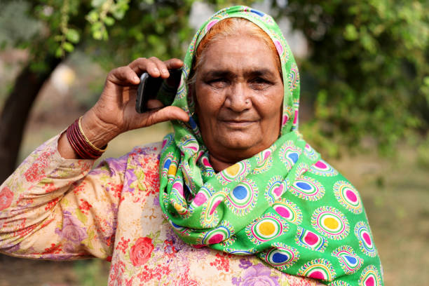 istock Senior women talking on mobile phone 1135064316