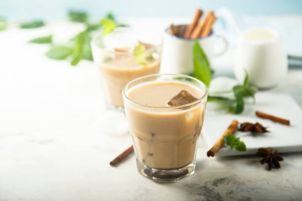 冷たい醸造コーヒー - 紅茶 ストックフォトと画像