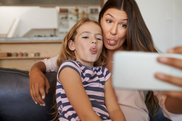 istock The camera's out and so are their silly faces 1135068856