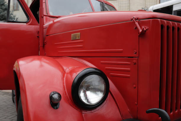 istock details and structure of the fire truck 1135069811