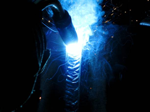 istock Charge of welding seam 1135072175