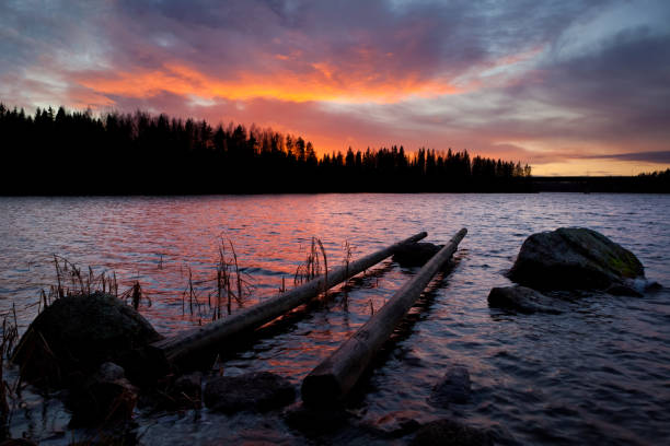 Rathtrevor Provincial Park located in Parksville, British Columbia is a popular tourist destination.