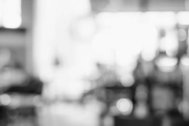 istock Blurred background : People in Coffee shop blur background with bokeh light with vintage filter 1135088702