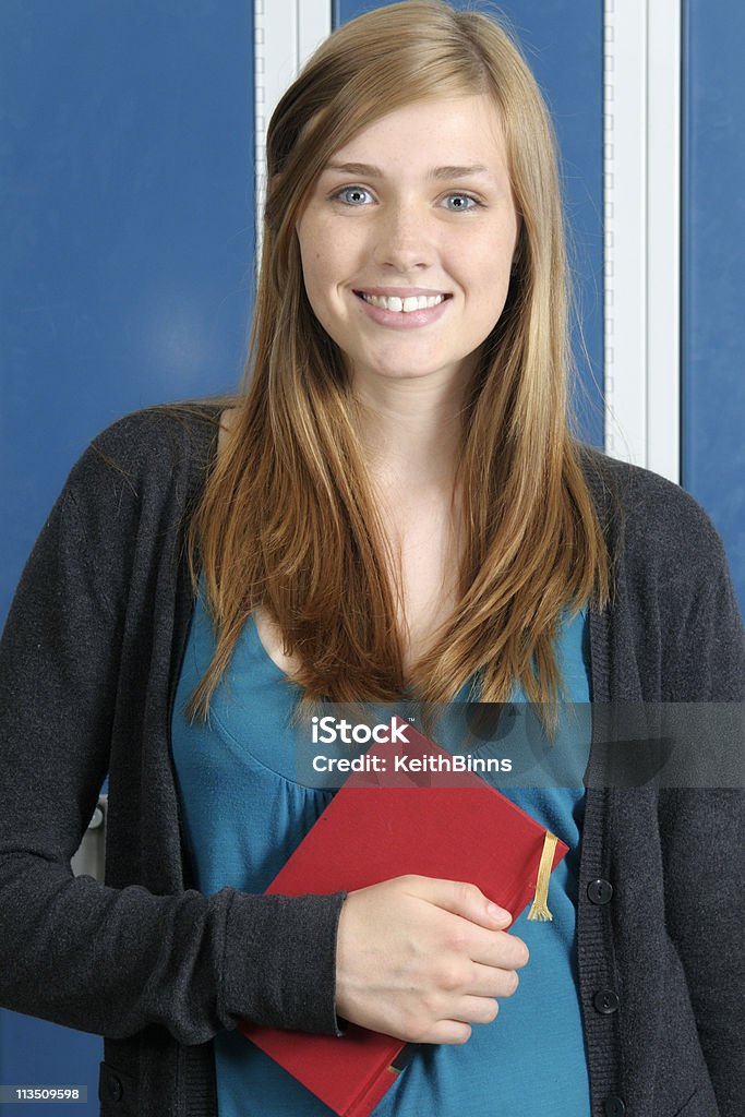 Pretty Blond Girl  16-17 Years Stock Photo