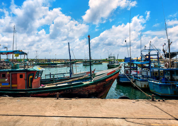 istock Fishing boats. Sri Lanka 1135097350