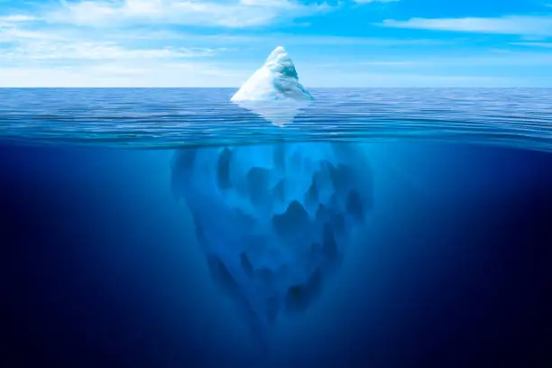 Photo of Tip of the iceberg.