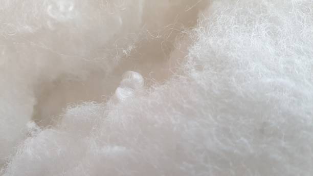 istock Abstract white background with fibres and copy space 1135104769
