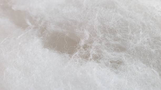 istock Abstract white background with fibres and copy space 1135104771