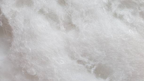 istock Abstract white background with fibres and copy space 1135104801