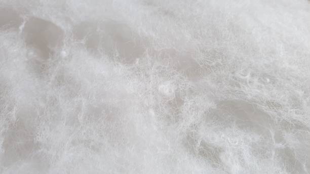 istock Abstract white background with fibres and copy space 1135104822