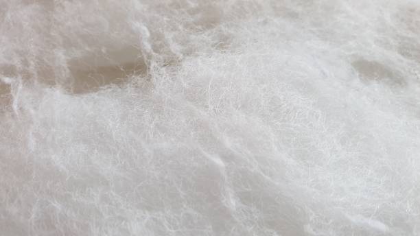 istock Abstract white background with fibres and copy space 1135104826