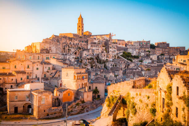 istock Sassi di Matera at sunrise, Basilicata, Italy 1135114143