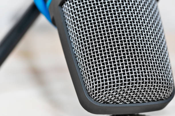istock Condenser microphone for recording sound 1135117846