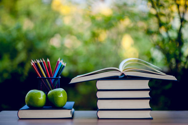 istock Educational equipment, boards and books Education concept With copy space 1135127085