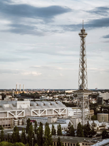 독일 베를린 라디오 타워 - berlin radio tower 뉴스 사진 이미지