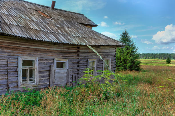istock Village on the river Bank. 1135133243