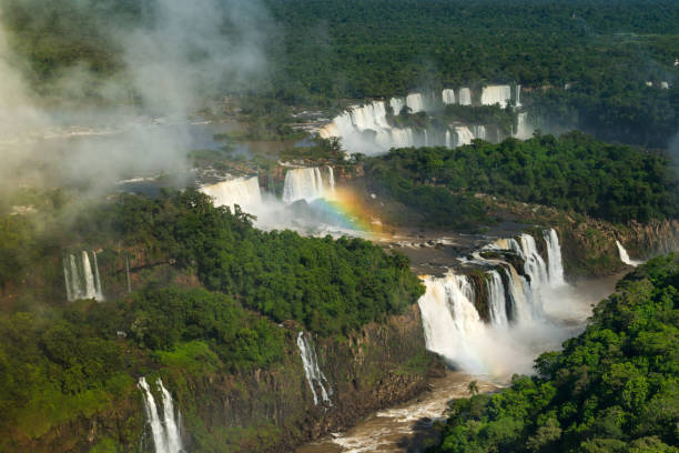 istock Aerial view of Iguazu Falls 1135133719