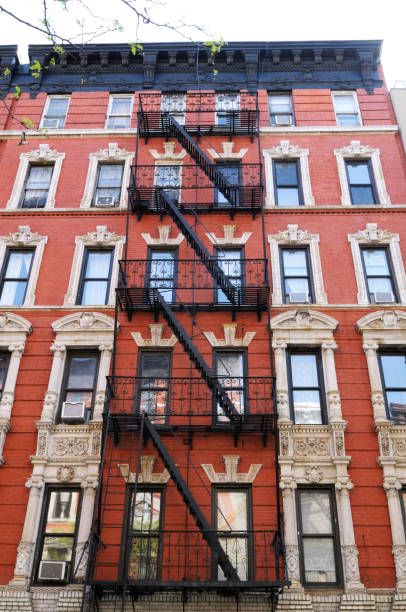 istock Old-fashioned Apartments, Chinatown, Lower Manhattan, NYC. 1135133868