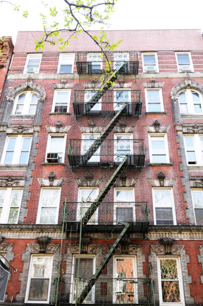 istock Old-fashioned Apartments, Chinatown, Lower Manhattan, NYC. 1135133929