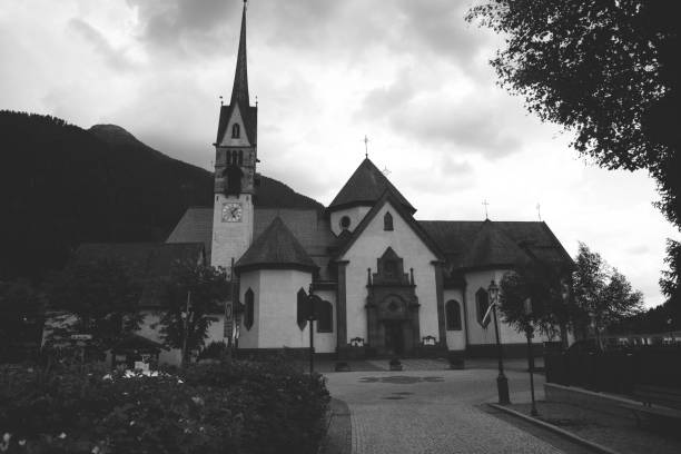 istock The church of moena 1135134029