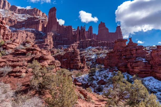 istock Winter In Castle Valley, Utah 1135135013