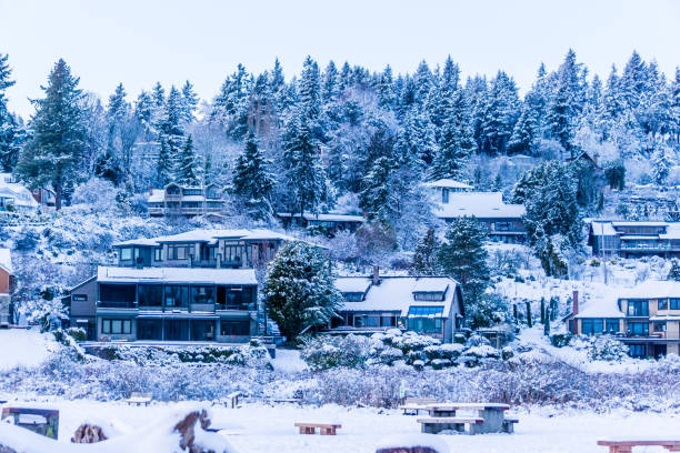 istock Snow On Normandy Park Homes 3 1135136533