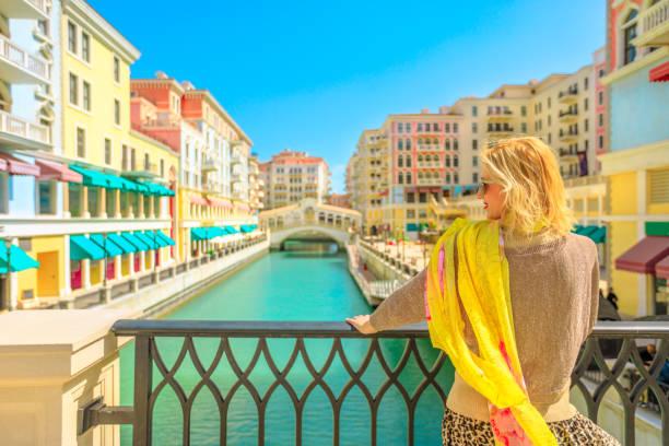 istock Woman in Venice Doha 1135136542