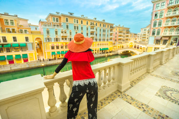 istock Woman in Venice Doha 1135136589