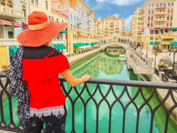 istock Woman in Venice Doha 1135136609