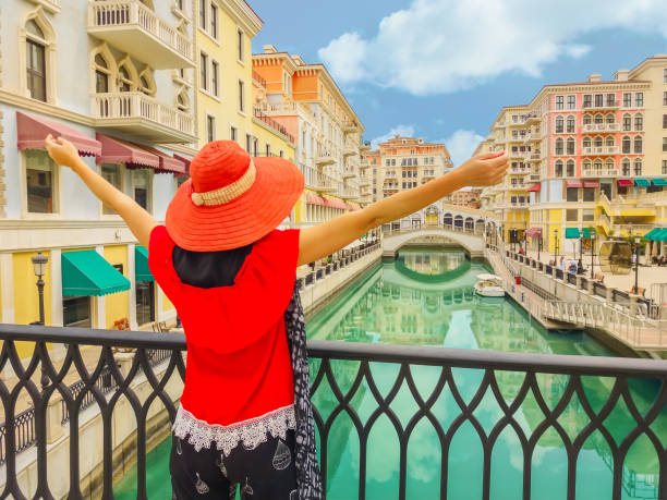 istock Woman in Venice Doha 1135136620