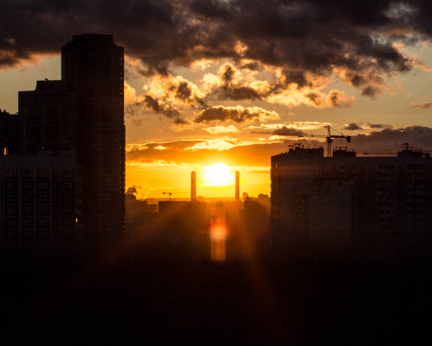 istock Sunset in Moscow. Russia 1135138315
