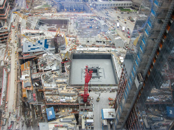 istock World Trade Center Site Construction - NYC 1135140198