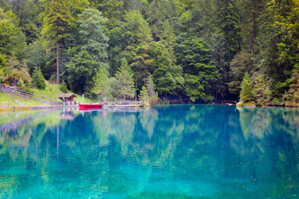 istock Blue Lake, Switzerland 1135142542