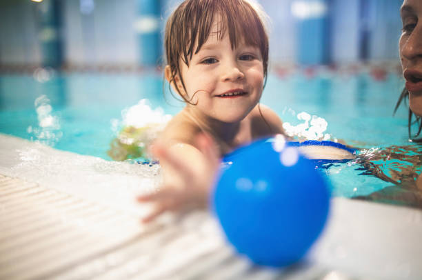 istock Young Toddler Learning to Swim 1135148368
