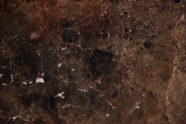 istock Natural brown marble from Italy, called Emperador dark 1135153680