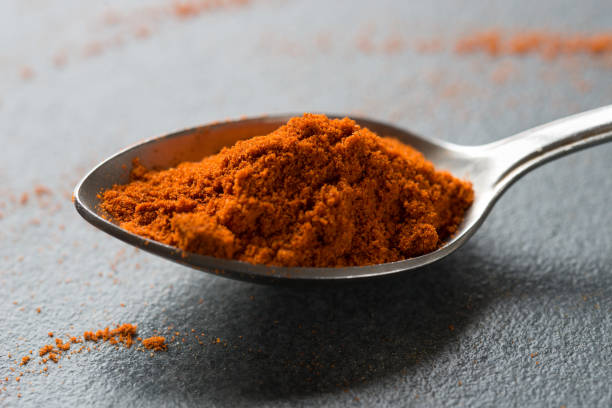 istock spoon of pepper ground macro 1135154016