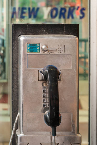istock Public phone in New York 1135157706