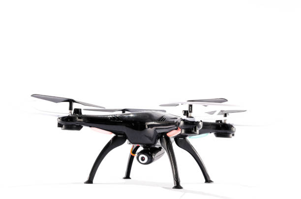 istock Modern Technology Copter closeup Aircraft Drone 1135158040
