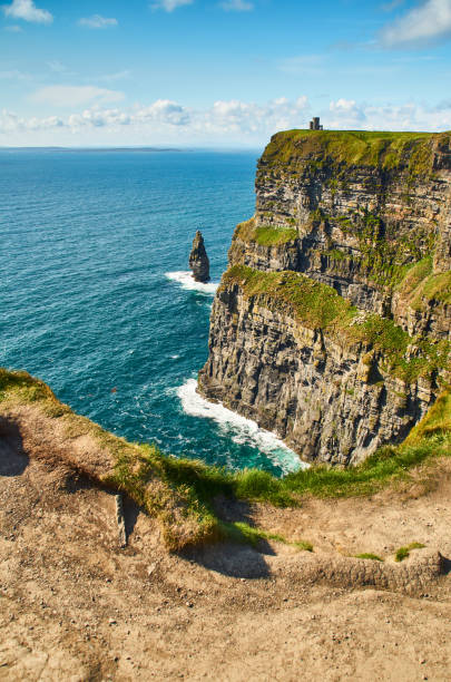 istock View at O'Brien's Tower at Cliffs of Moher 1135159744