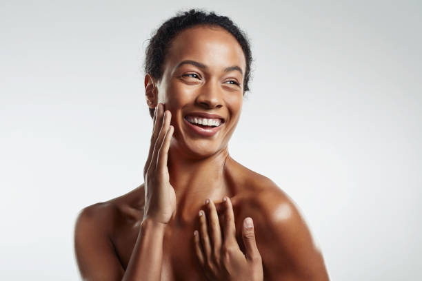 istock Good skin is the source of happiness 1135159747