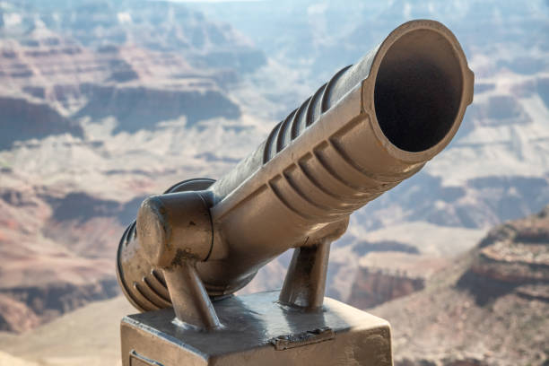 istock Telescope with Grand Canyon view 1135162827