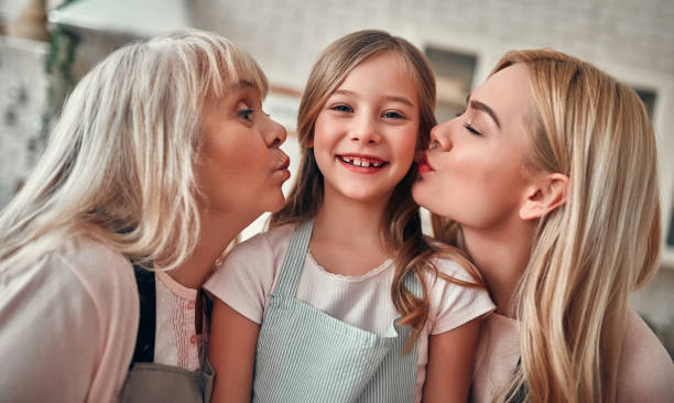 istock Daughter, mother and grandmother on kitchen 1135163424