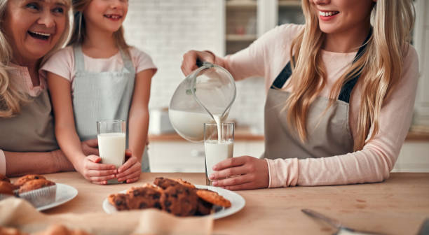 istock Daughter, mother and grandmother on kitchen 1135163523