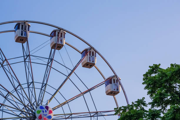 istock Ferris wheel in the park against the sky 1135164952