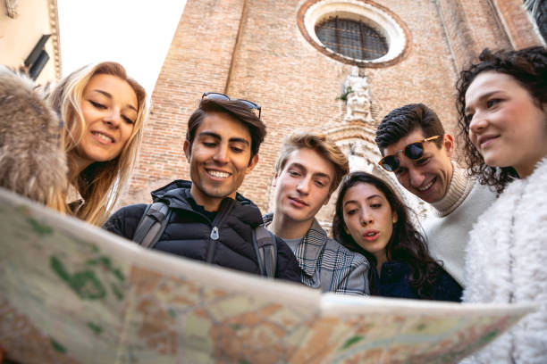 istock Italian millennials students in Venice - Italy 1135165076